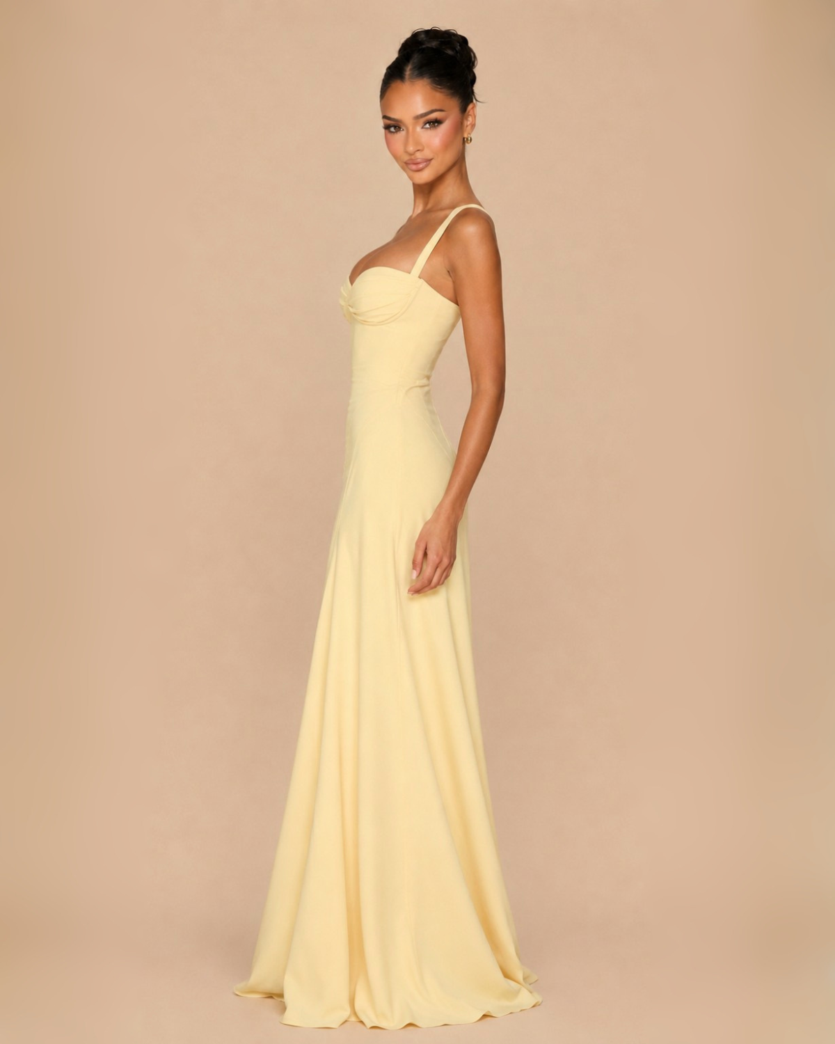 The Minette Maxi Dress - Yellow