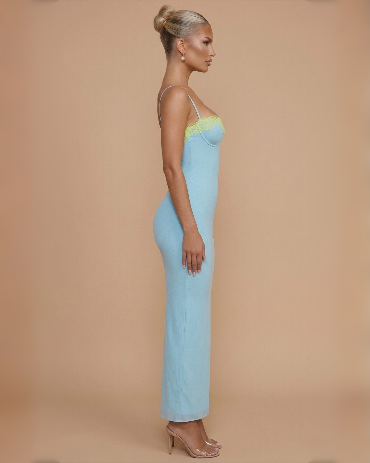 The Yaya Maxi Dress - Sky Blue