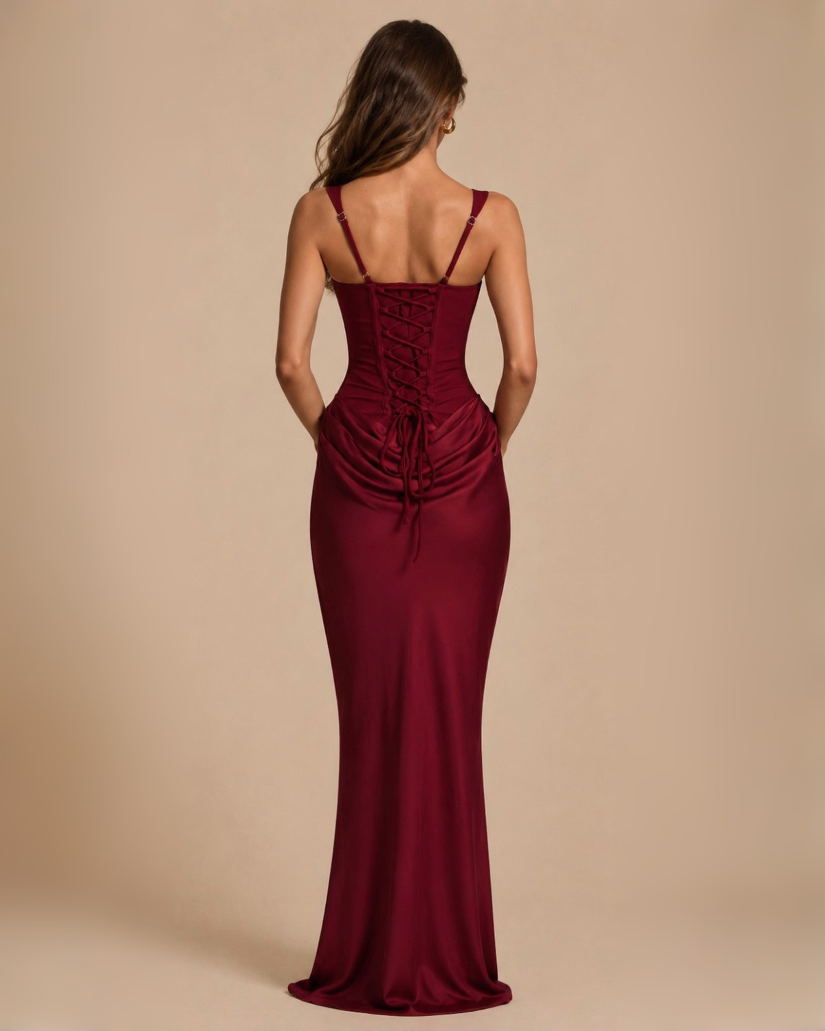The Seraphina Maxi Dress - Red