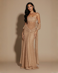 The Aurelia Maxi Dress - Champagne Gold