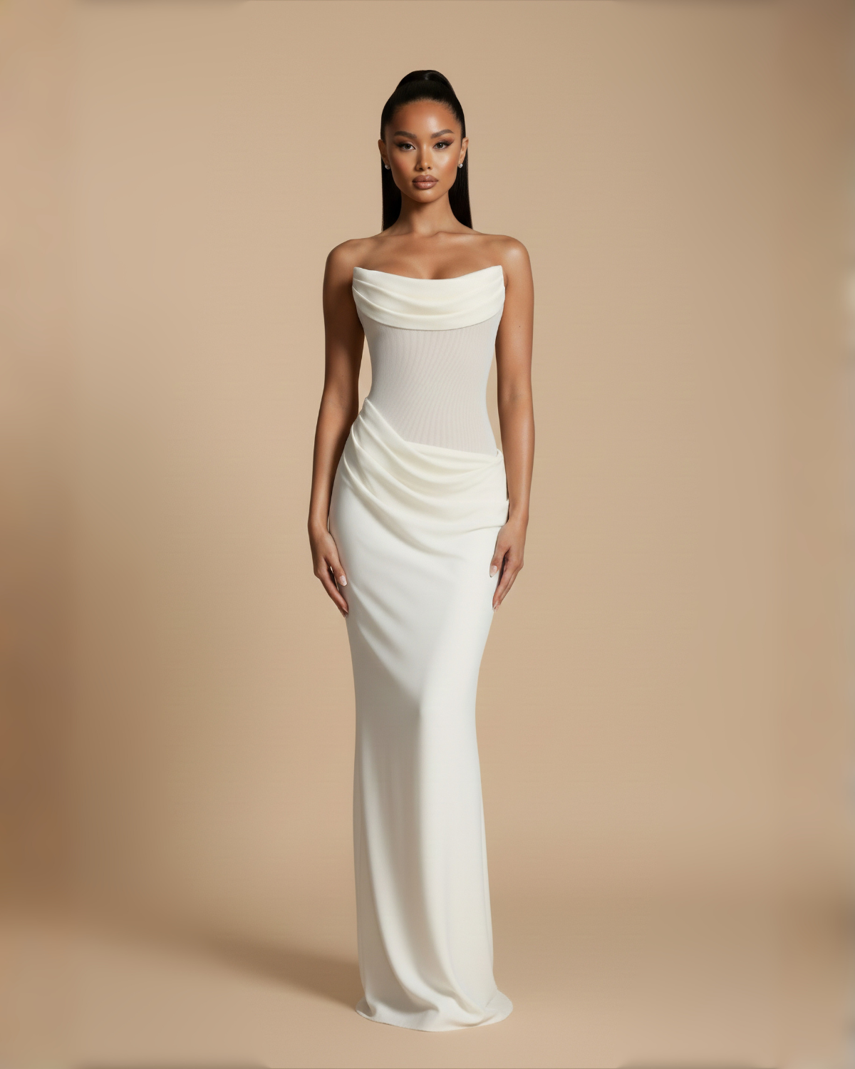 The Jessamine Maxi Dress - White