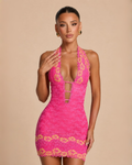The Luna Mini Dress - Pink