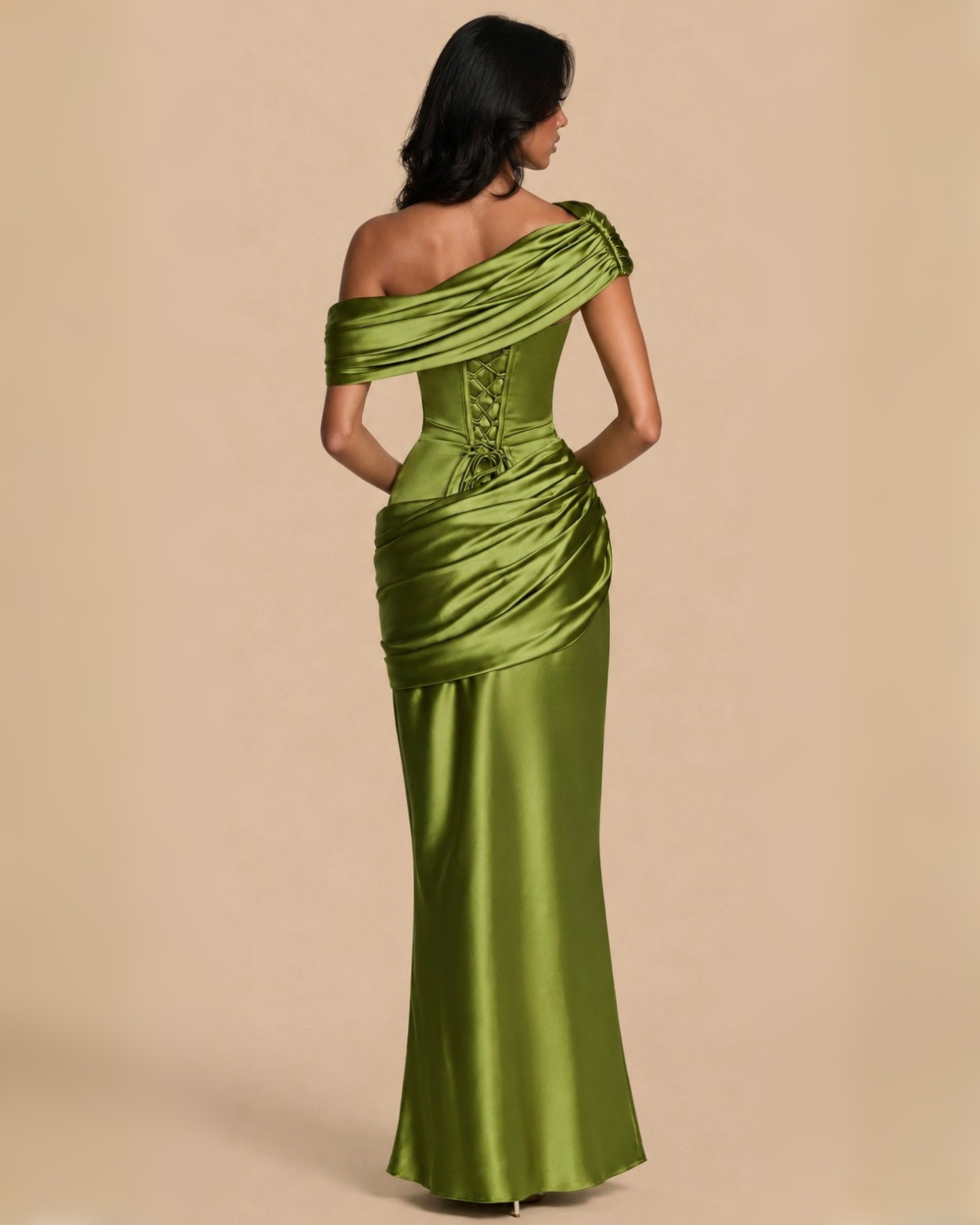 The Laverna Maxi Dress - Green