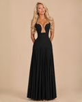 The Belle Maxi Dress - Black