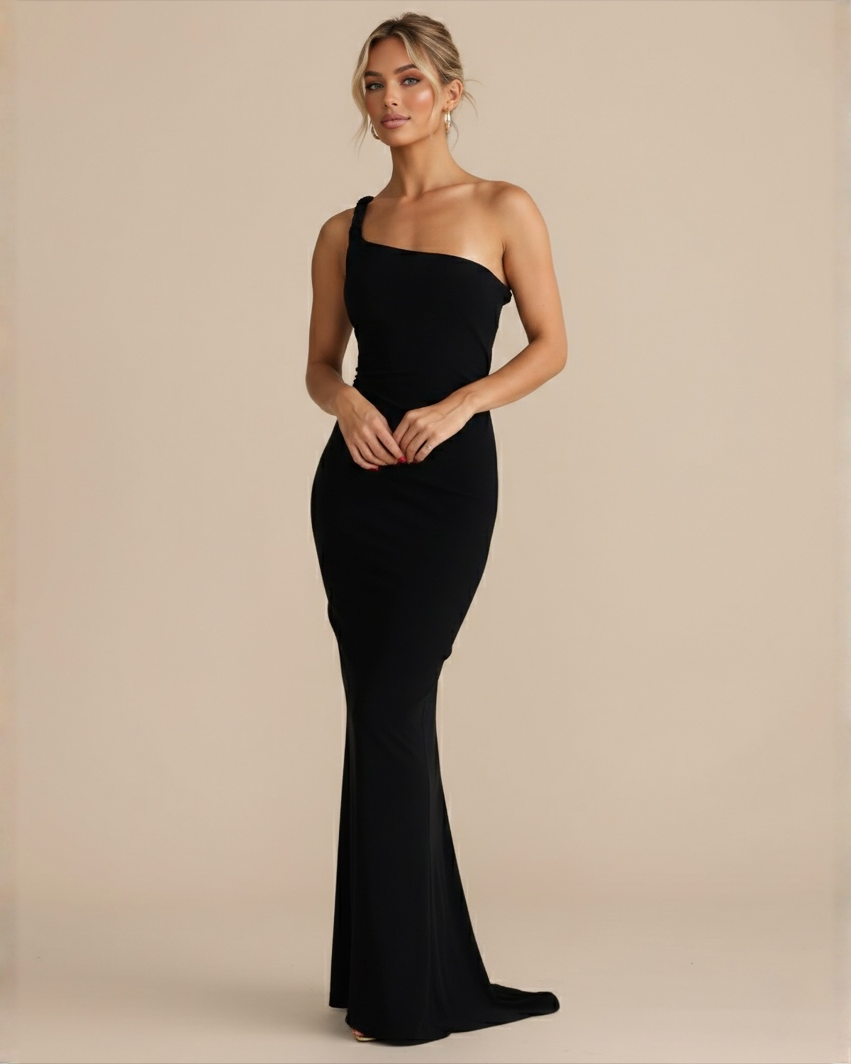 The Marina Maxi Dress - Black
