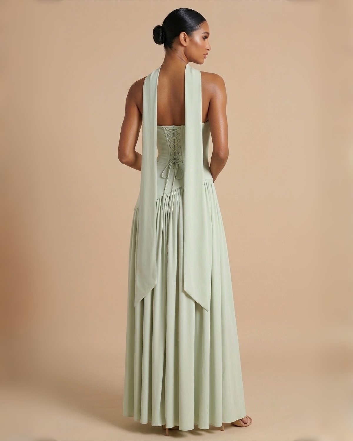 The Elizabeth Maxi Dress - Mint