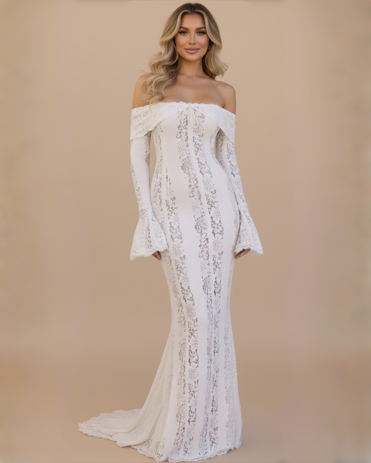 The Isabelle Maxi Dress - White