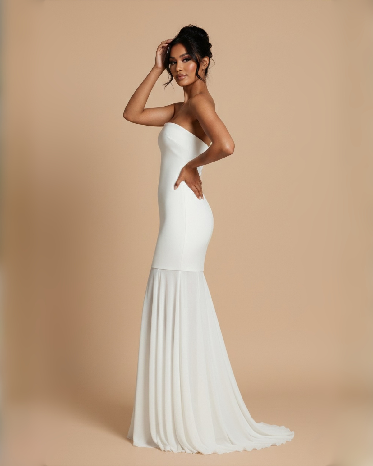 The Danya Maxi Dress - White