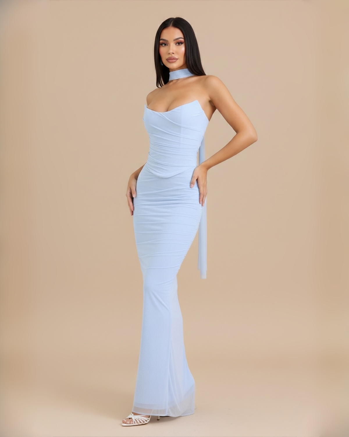 The Leilani Skirt Set - Blue