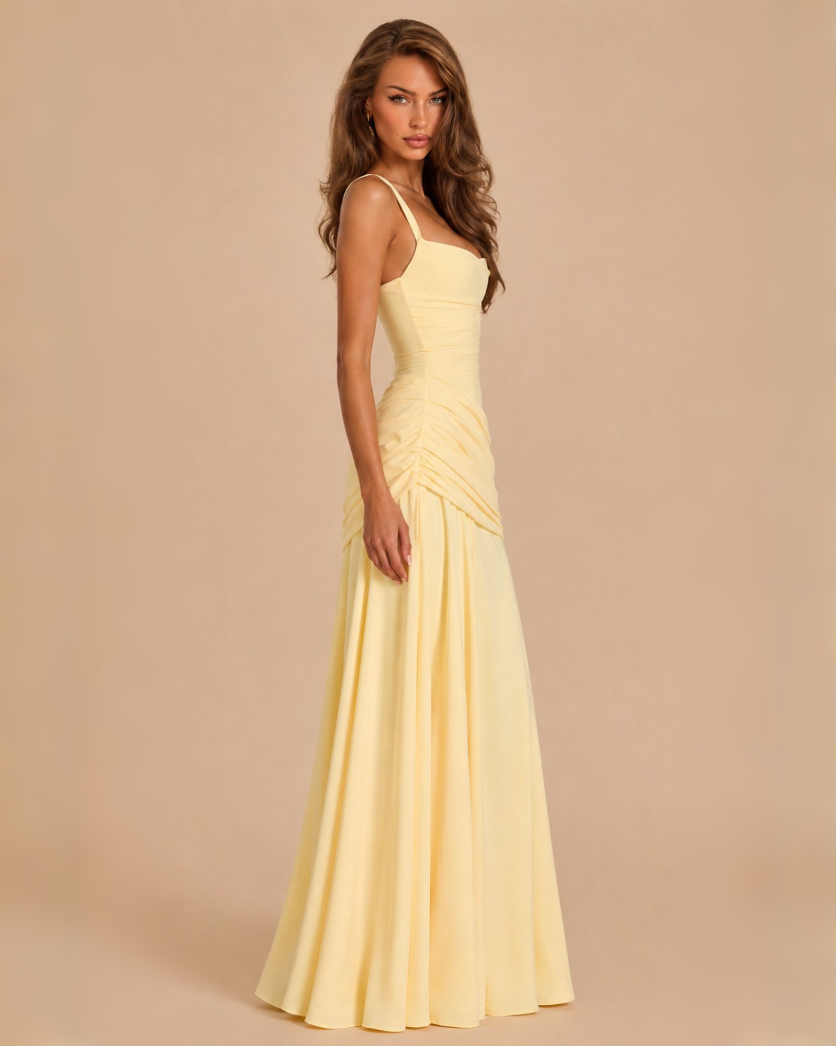 The Asha Maxi Dress - Yellow