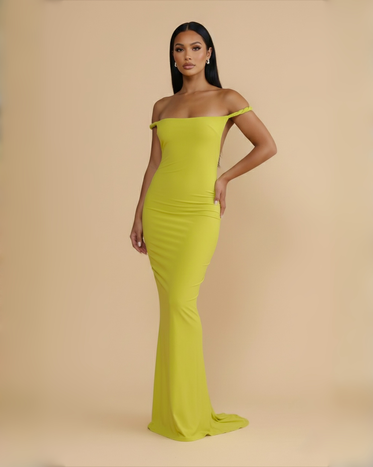 The Marina Maxi Dress - Noen Yellow
