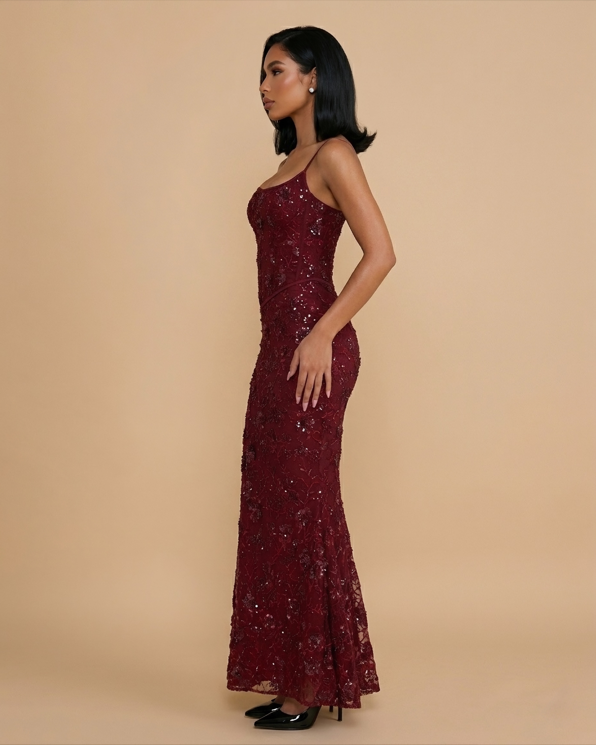 The Eloise Maxi Dress - Red