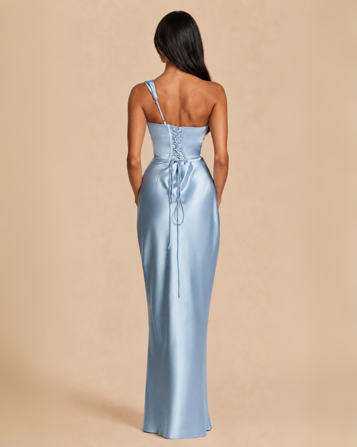 The Averie Maxi Dress - Sky Blue