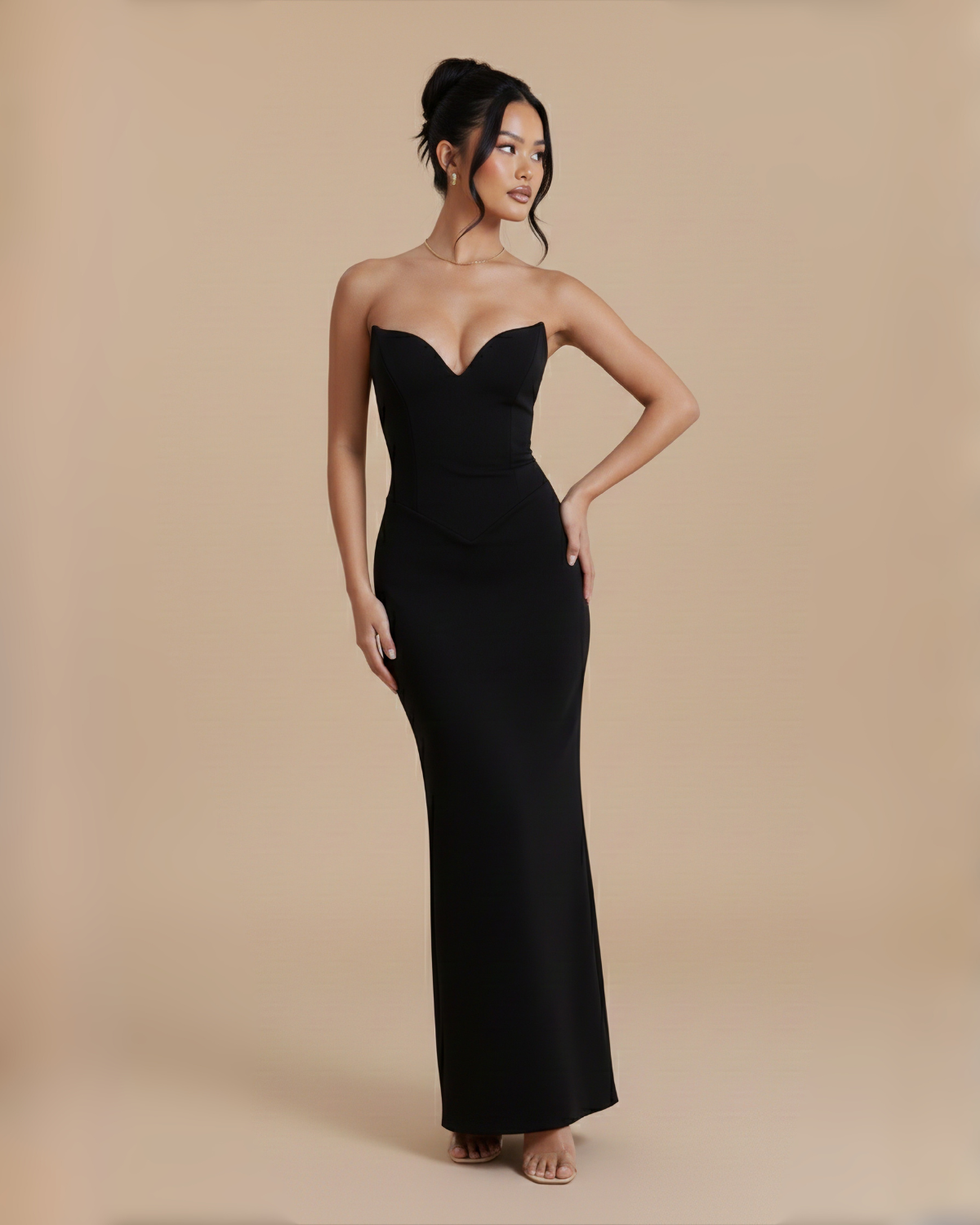 The Marianna Maxi Dress - Black