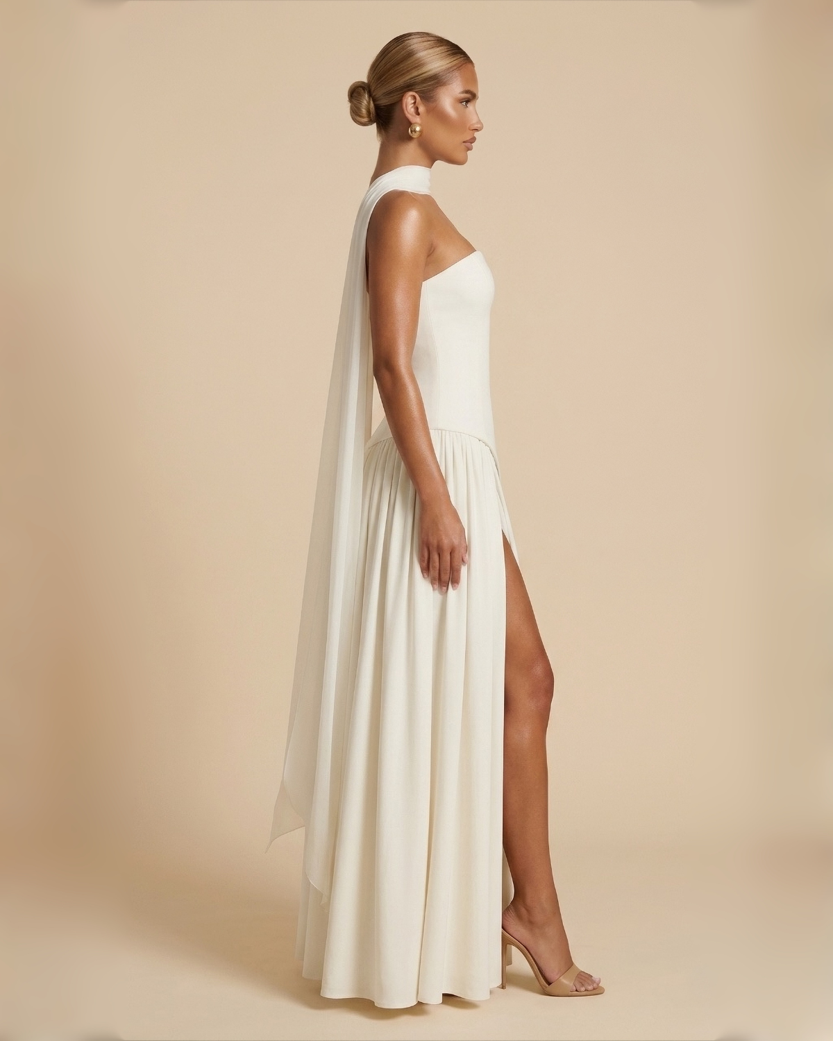 The Elizabeth Maxi Dress - White