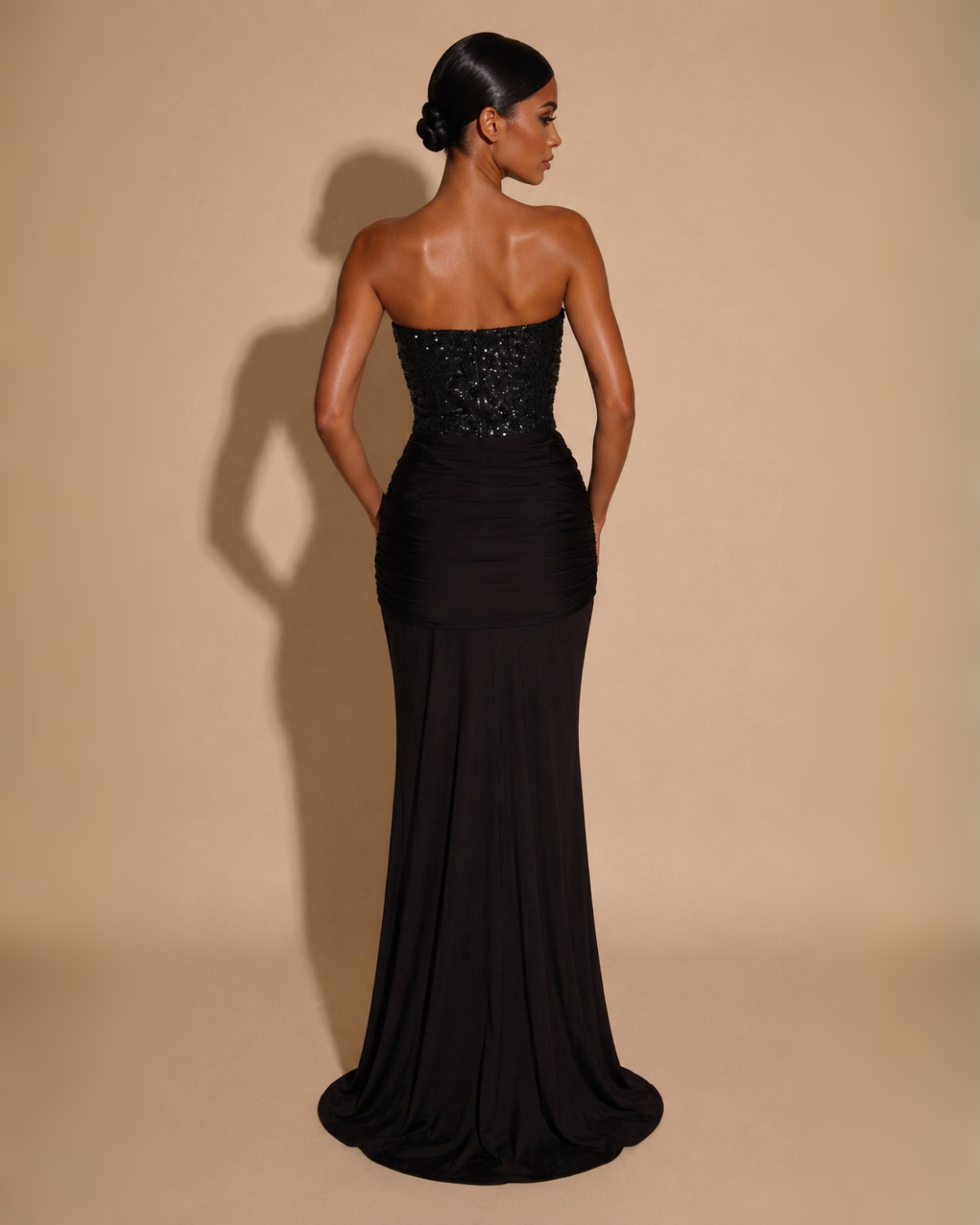 The Arabella Maxi Dress - Black
