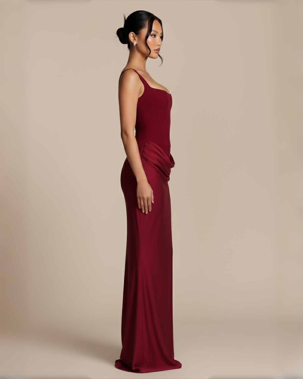The Seraphina Maxi Dress - Red