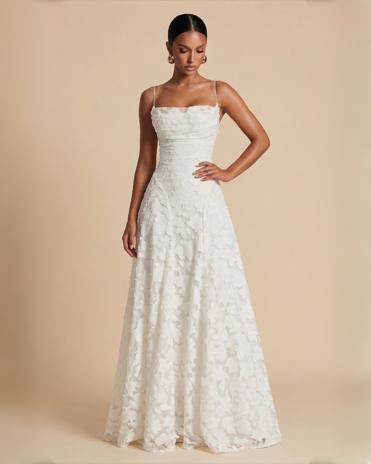 The Lola Maxi Dress - White