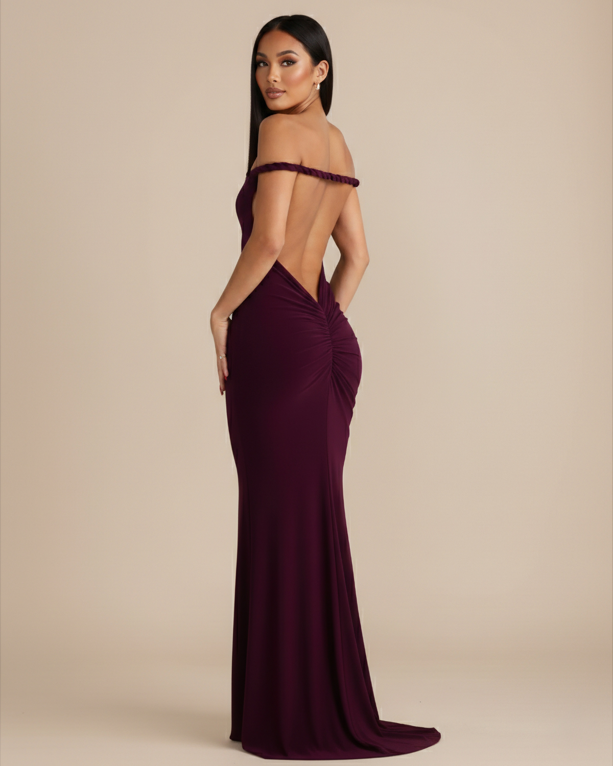 The Marina Maxi Dress - Purple