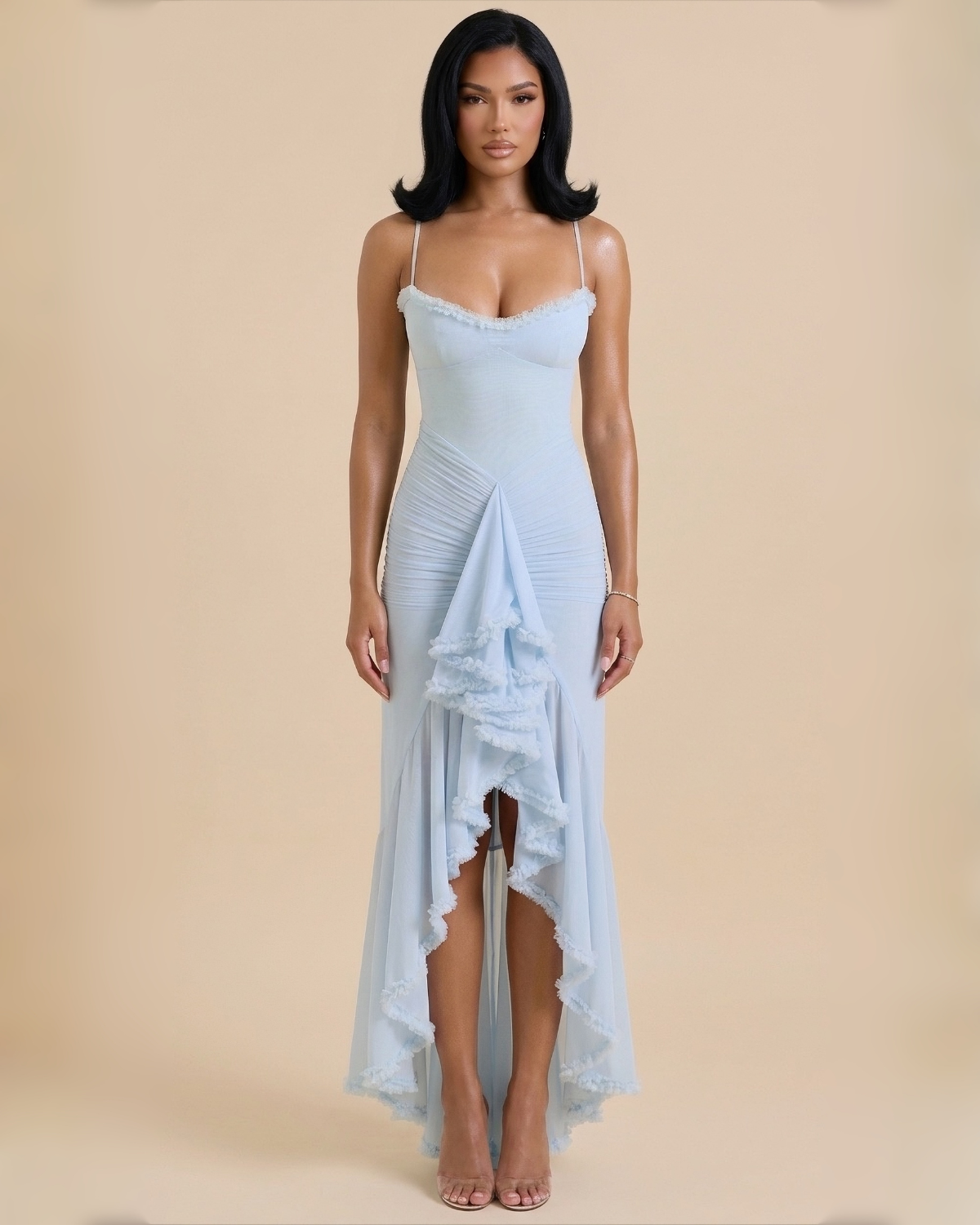 The Maliyah Maxi Dress - Baby Blue