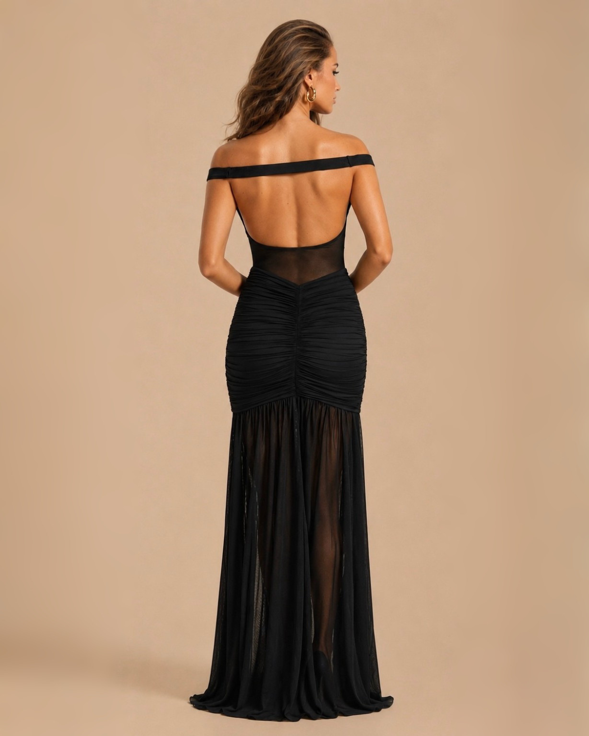 The Daphne Maxi Dress - Black