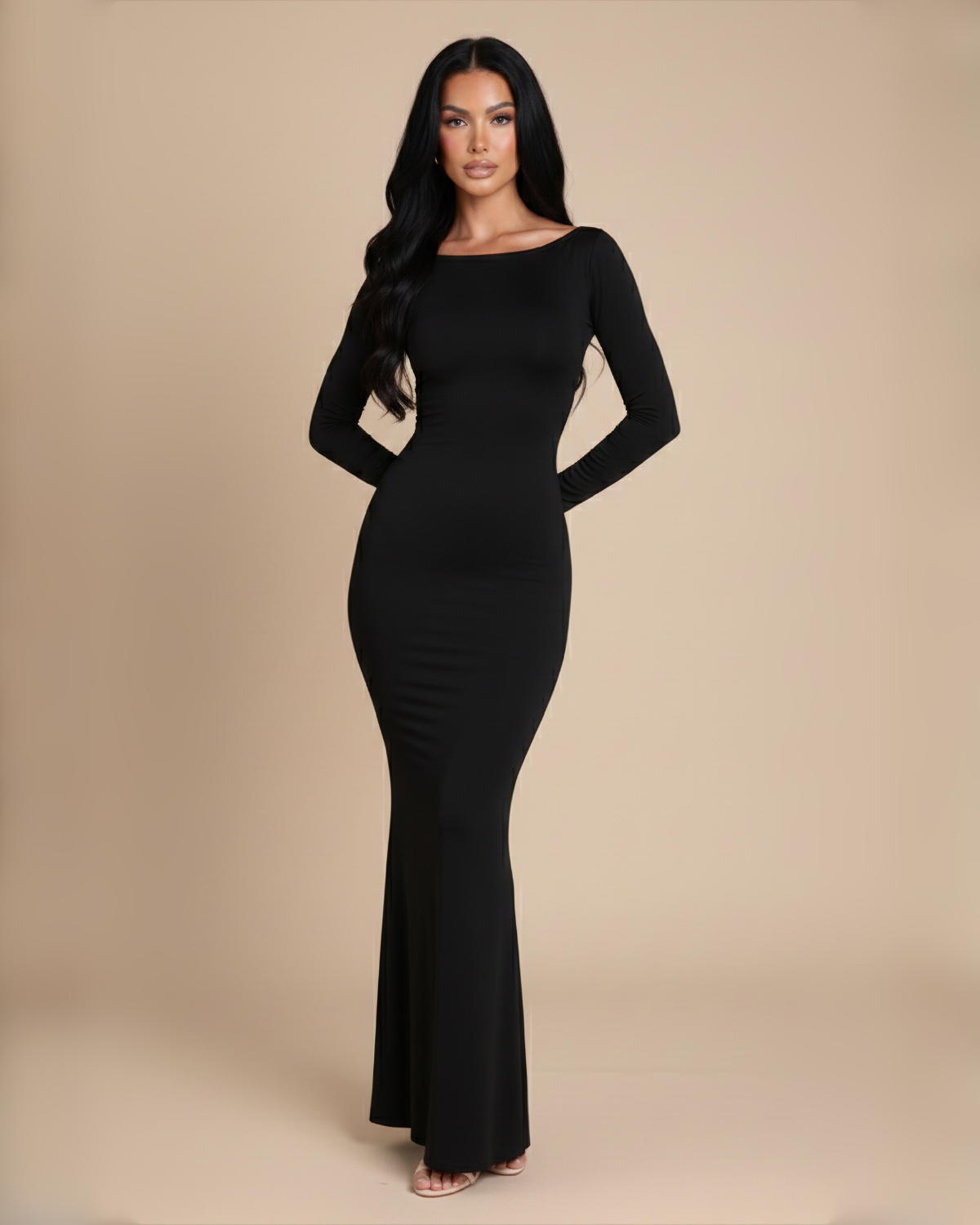 The Maya Maxi Dress - Black