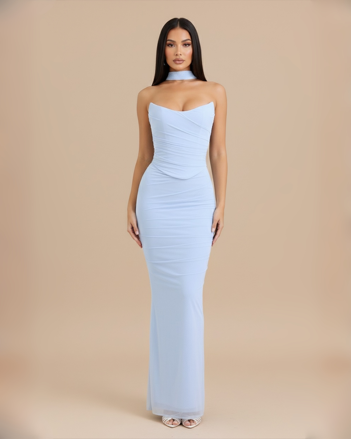 The Leilani Skirt Set - Blue
