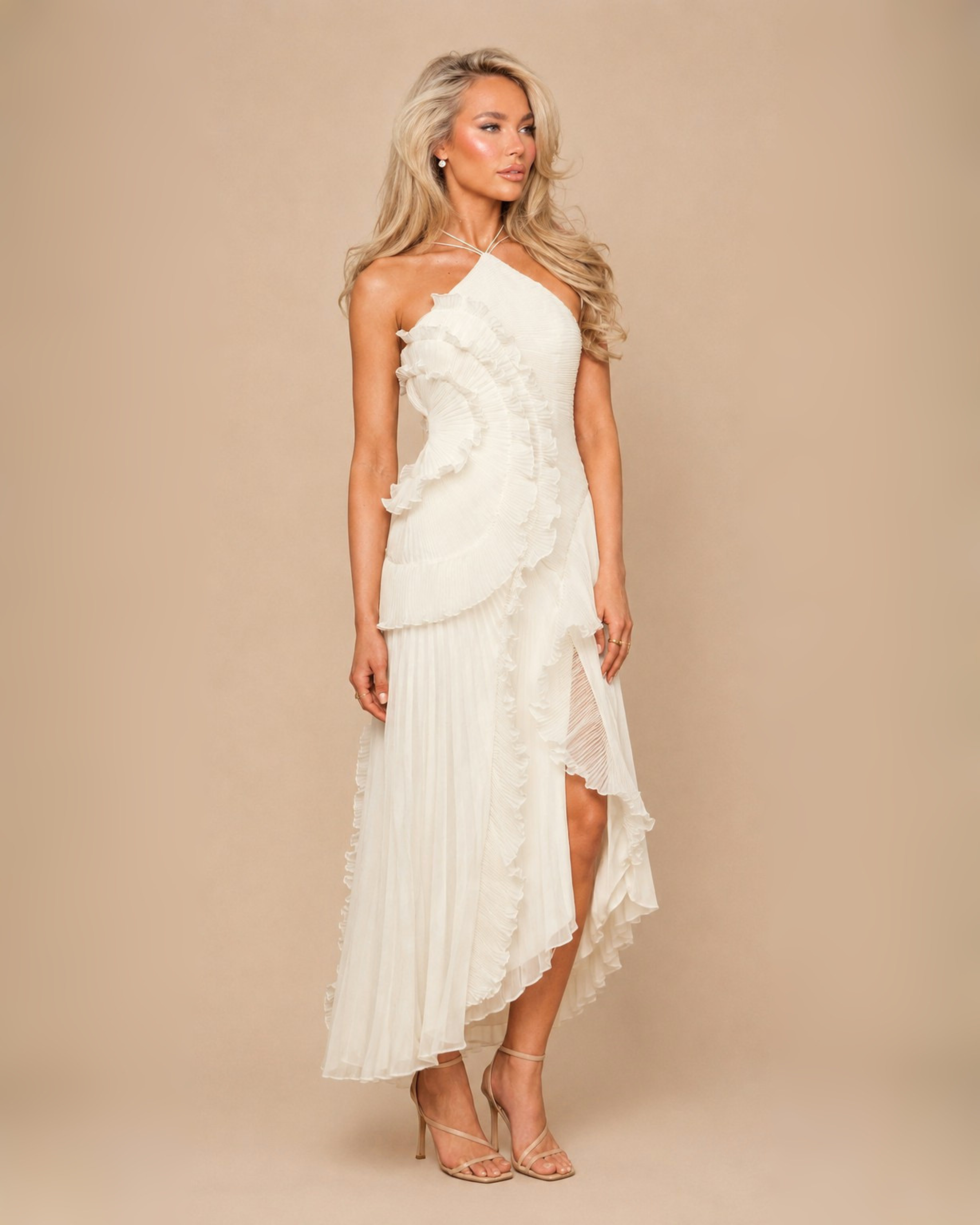 The Pamela Maxi Dress - White