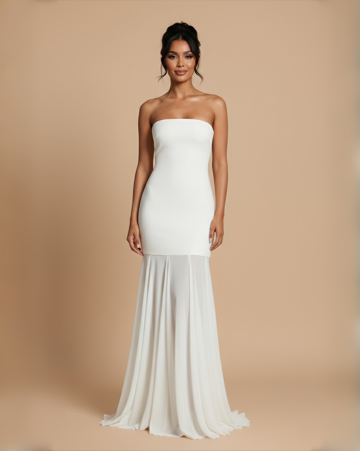 The Danya Maxi Dress - White