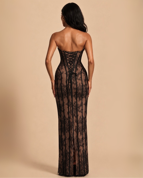 The Alexandra Maxi Dress - Black