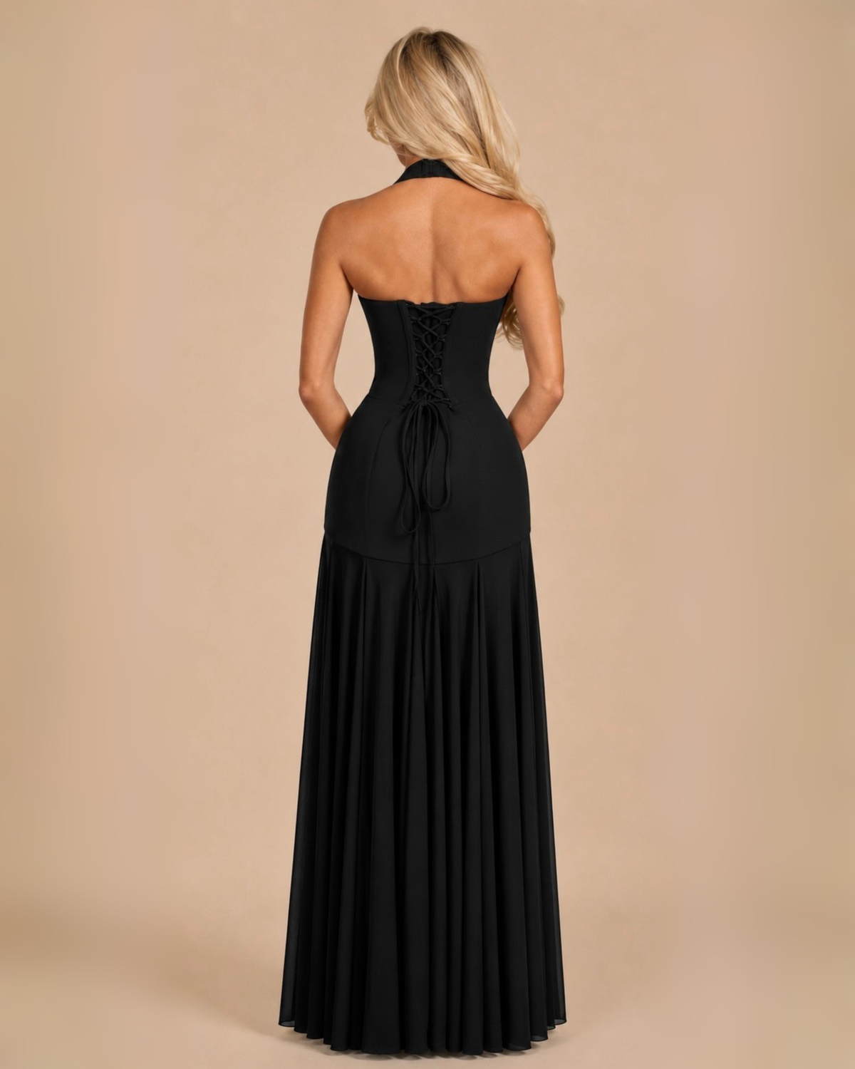 The Belle Maxi Dress - Black