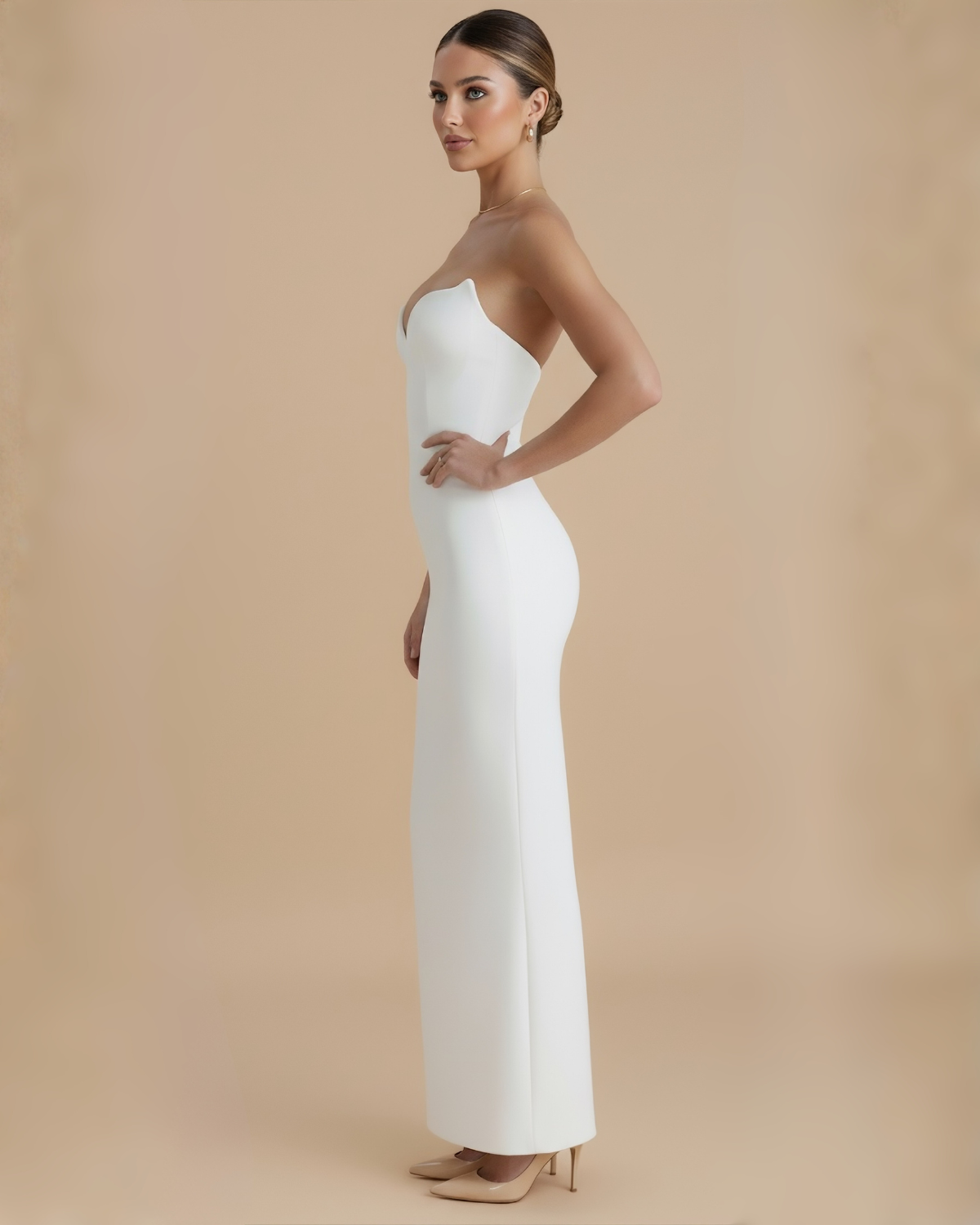 The Marianna Maxi Dress - White
