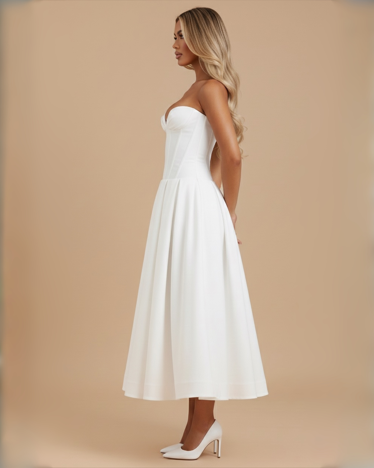 The Josephine Maxi Dress - White
