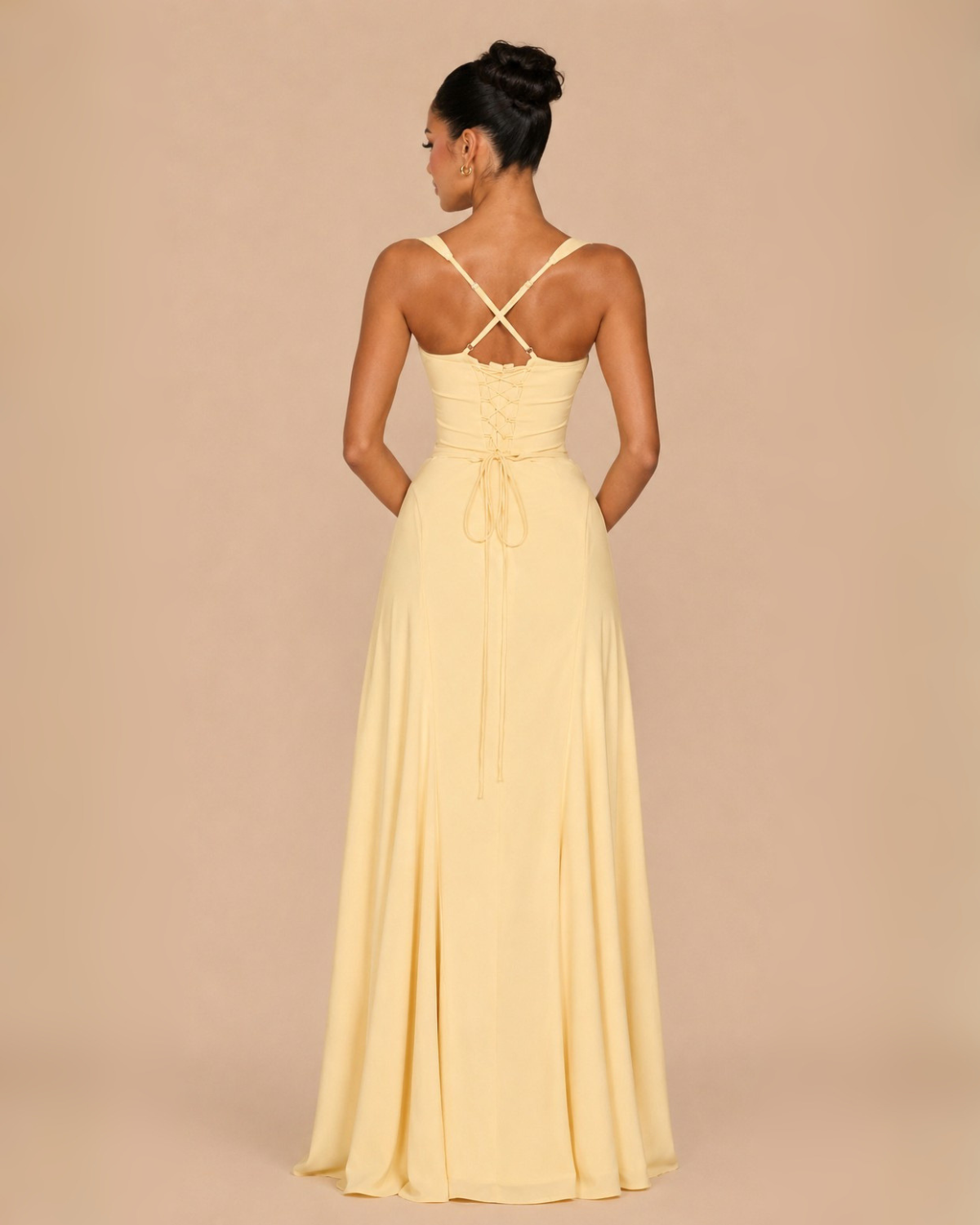 The Minette Maxi Dress - Yellow