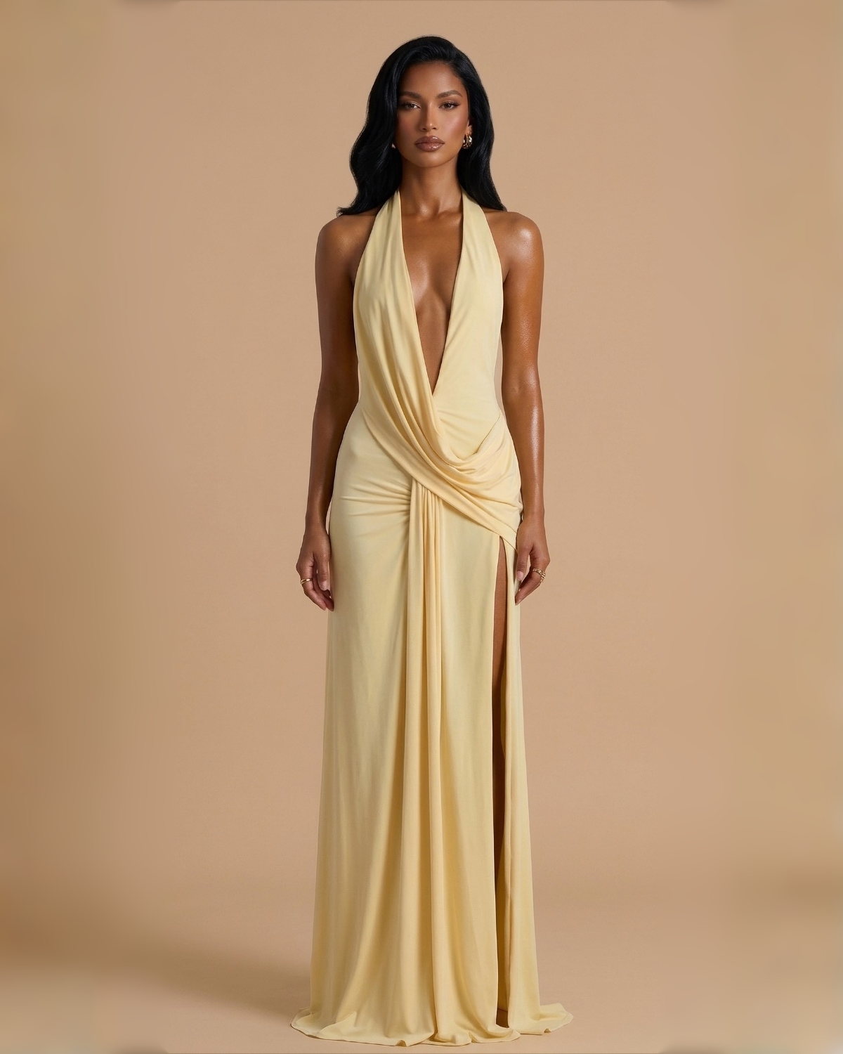The Felicity Maxi Dress - Yellow