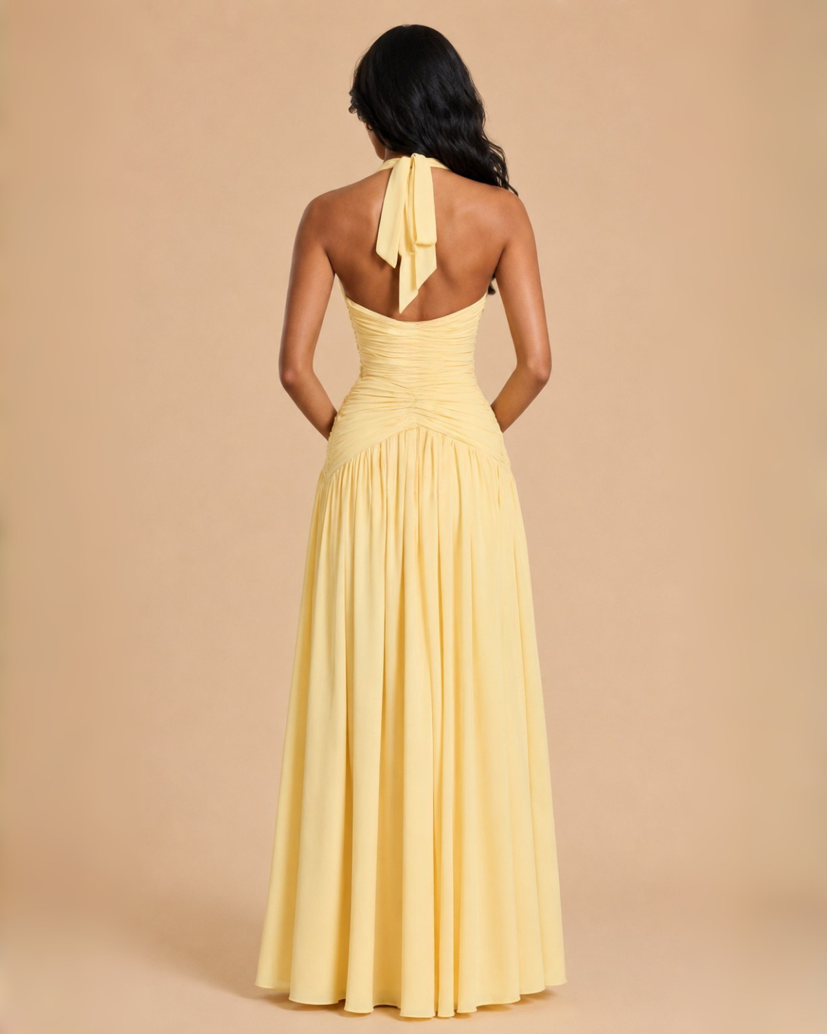 The Kelly Maxi Dress - Yellow