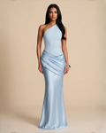 The Samira Maxi Dress - Ice Blue