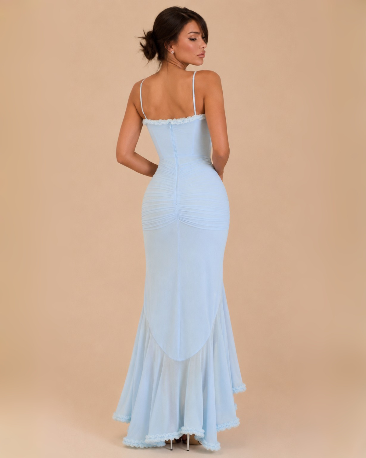 The Maliyah Maxi Dress - Baby Blue