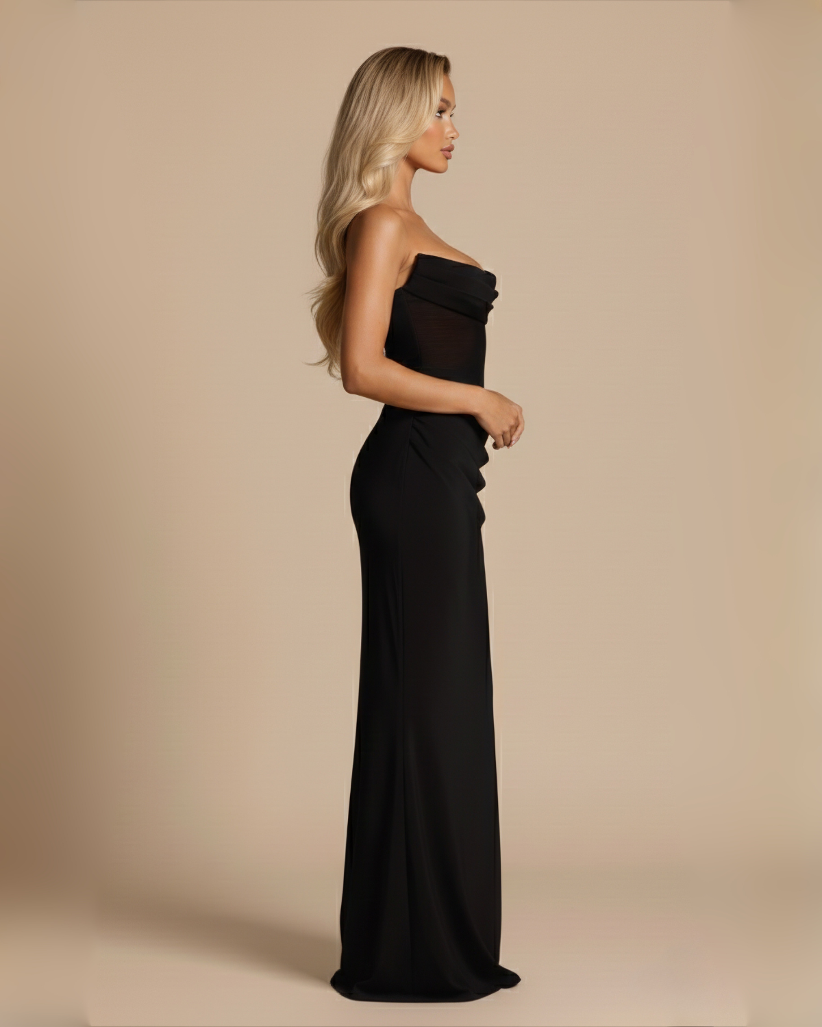 The Jessamine Maxi Dress - Black