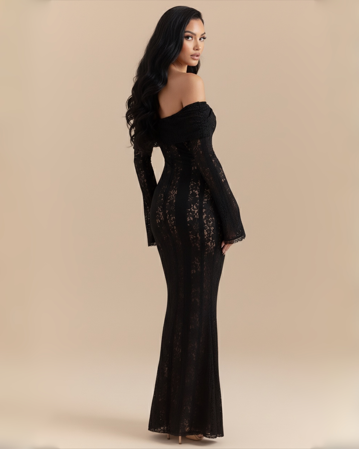 The Isabelle Maxi Dress - Black