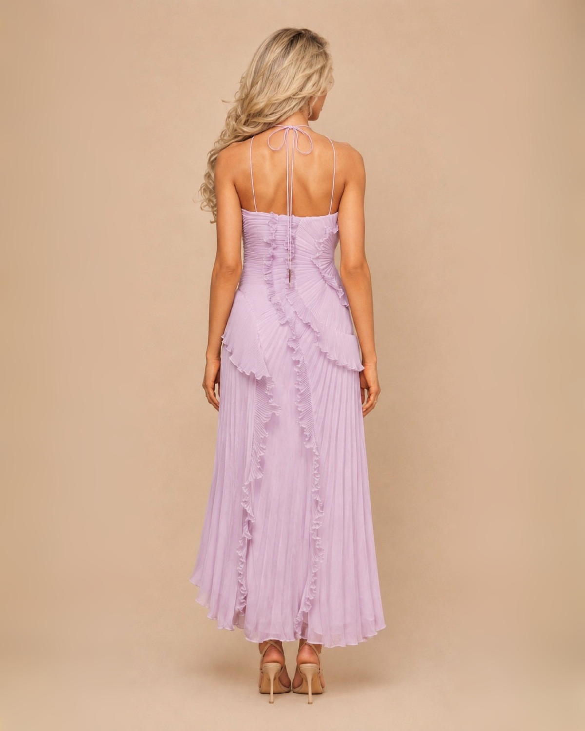 The Pamela Maxi Dress - Lilac