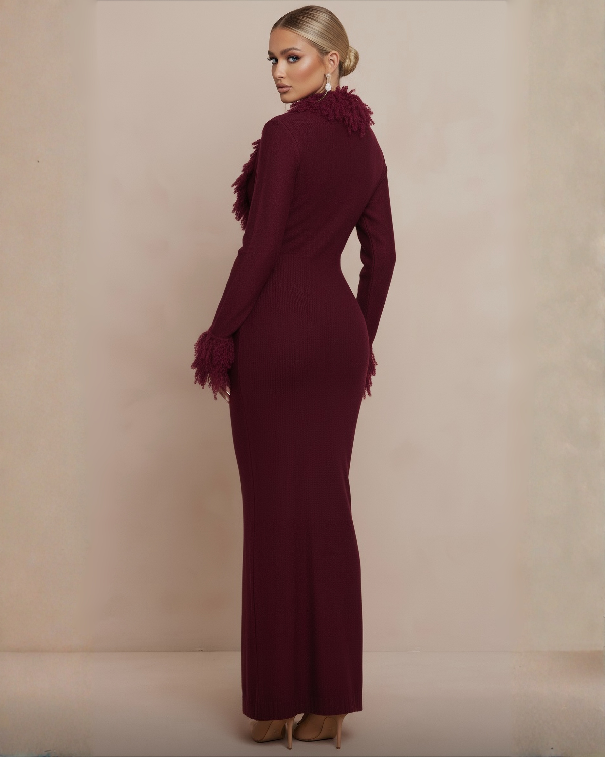 The Anastasia Knit Maxi Dress