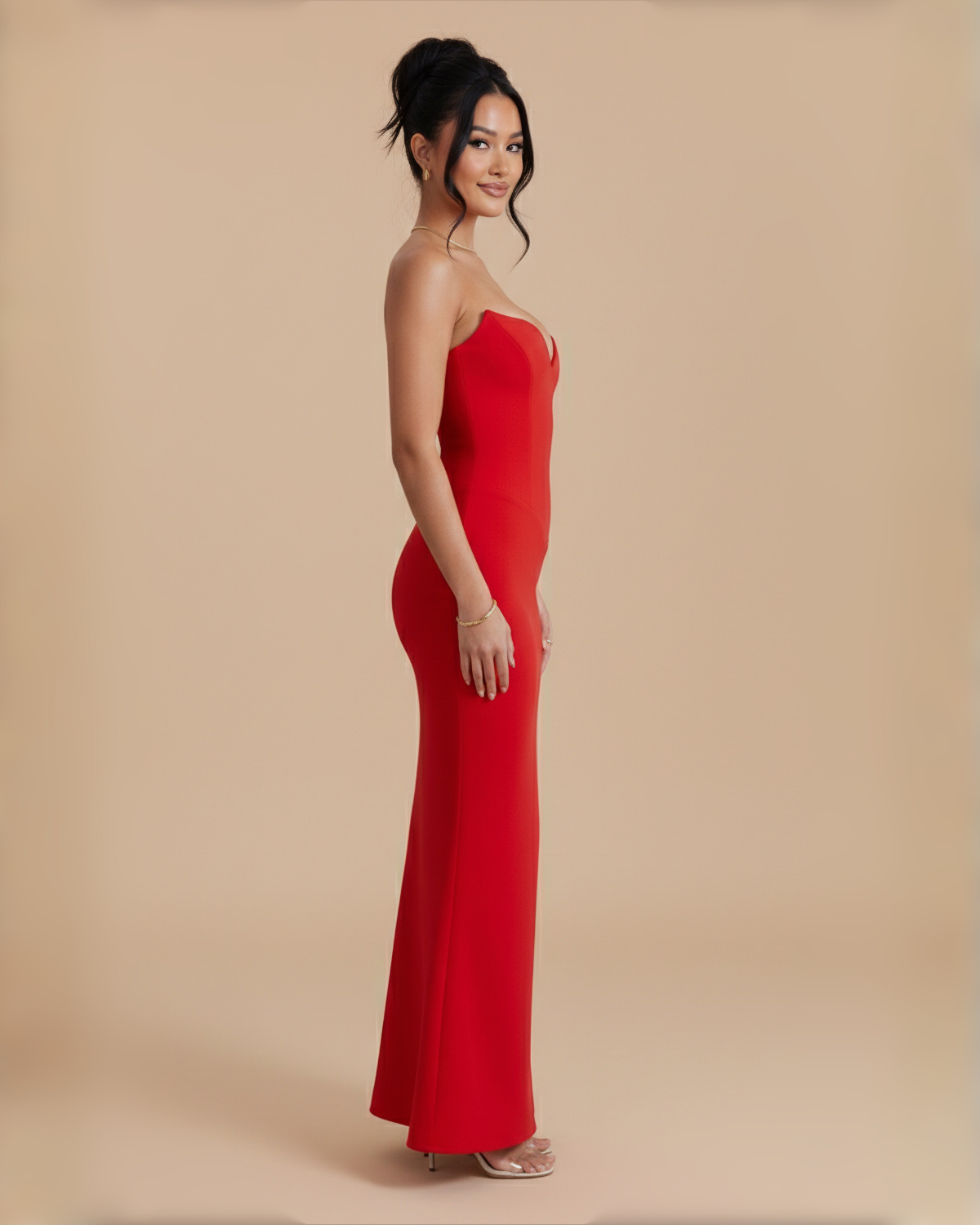 The Marianna Maxi Dress - Red