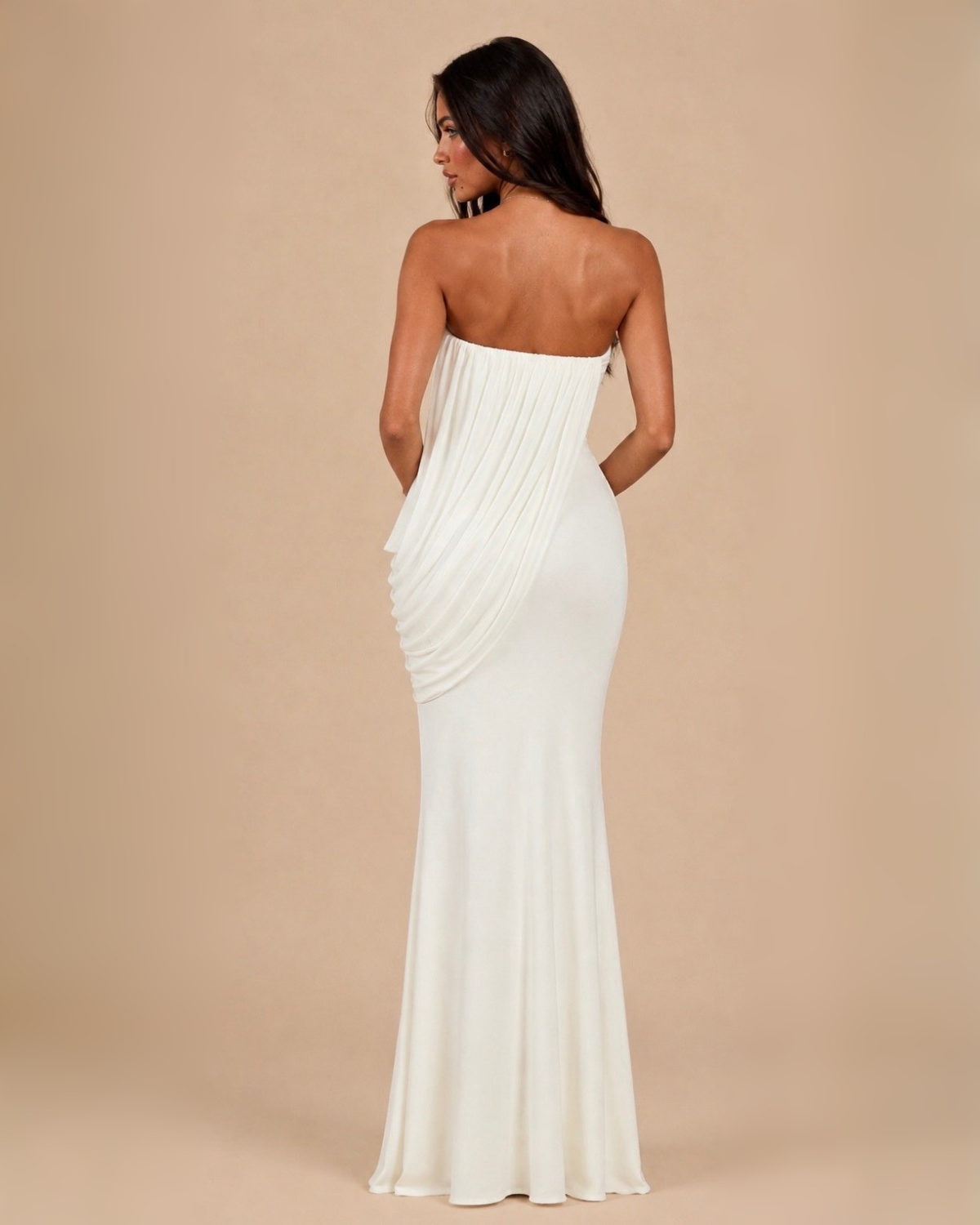 The Ziya Maxi Dress - White