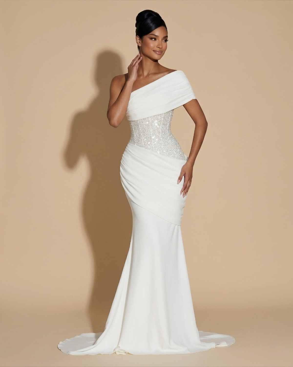 The Catherine Maxi Dress - White