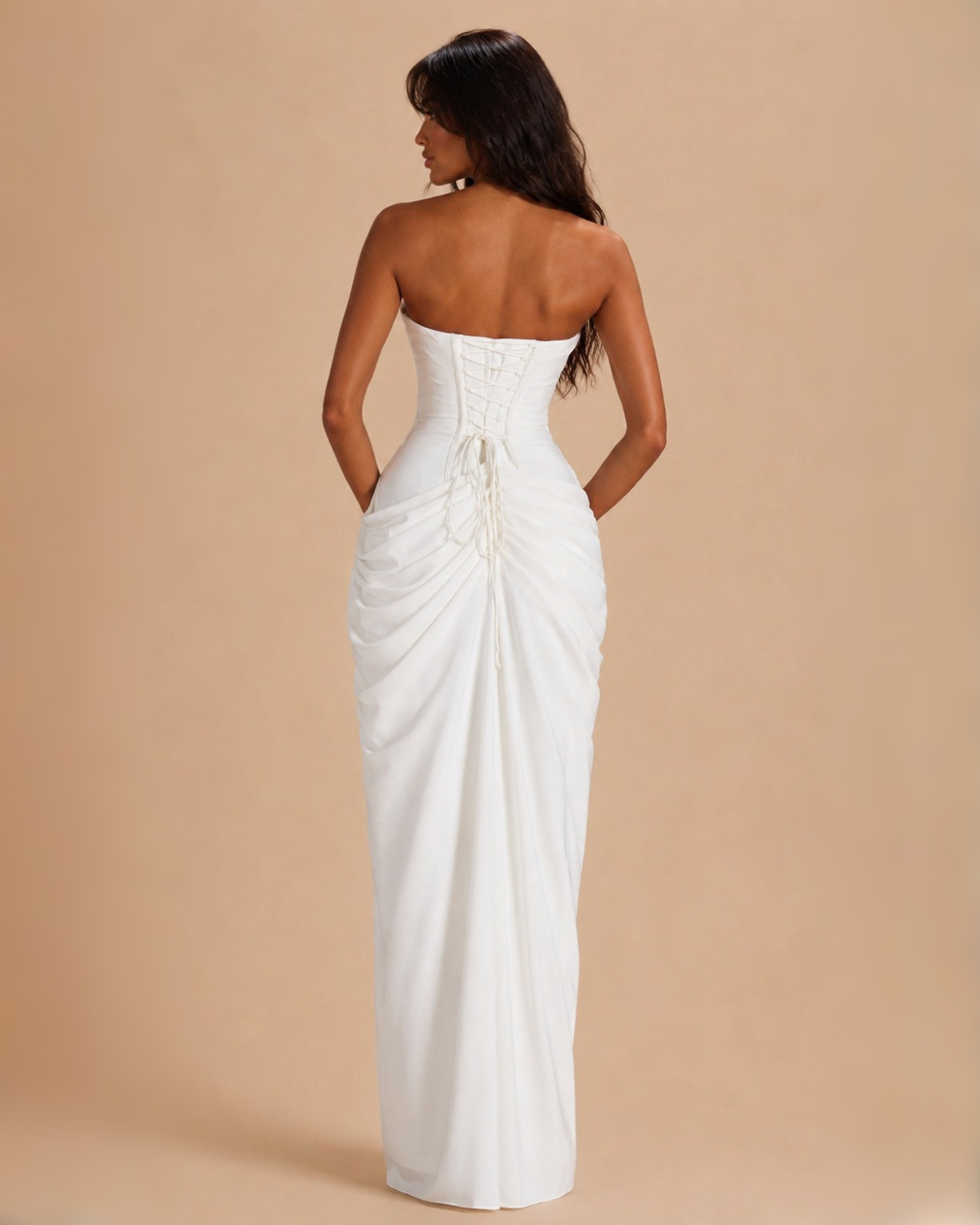 The Diana Maxi Dress - White