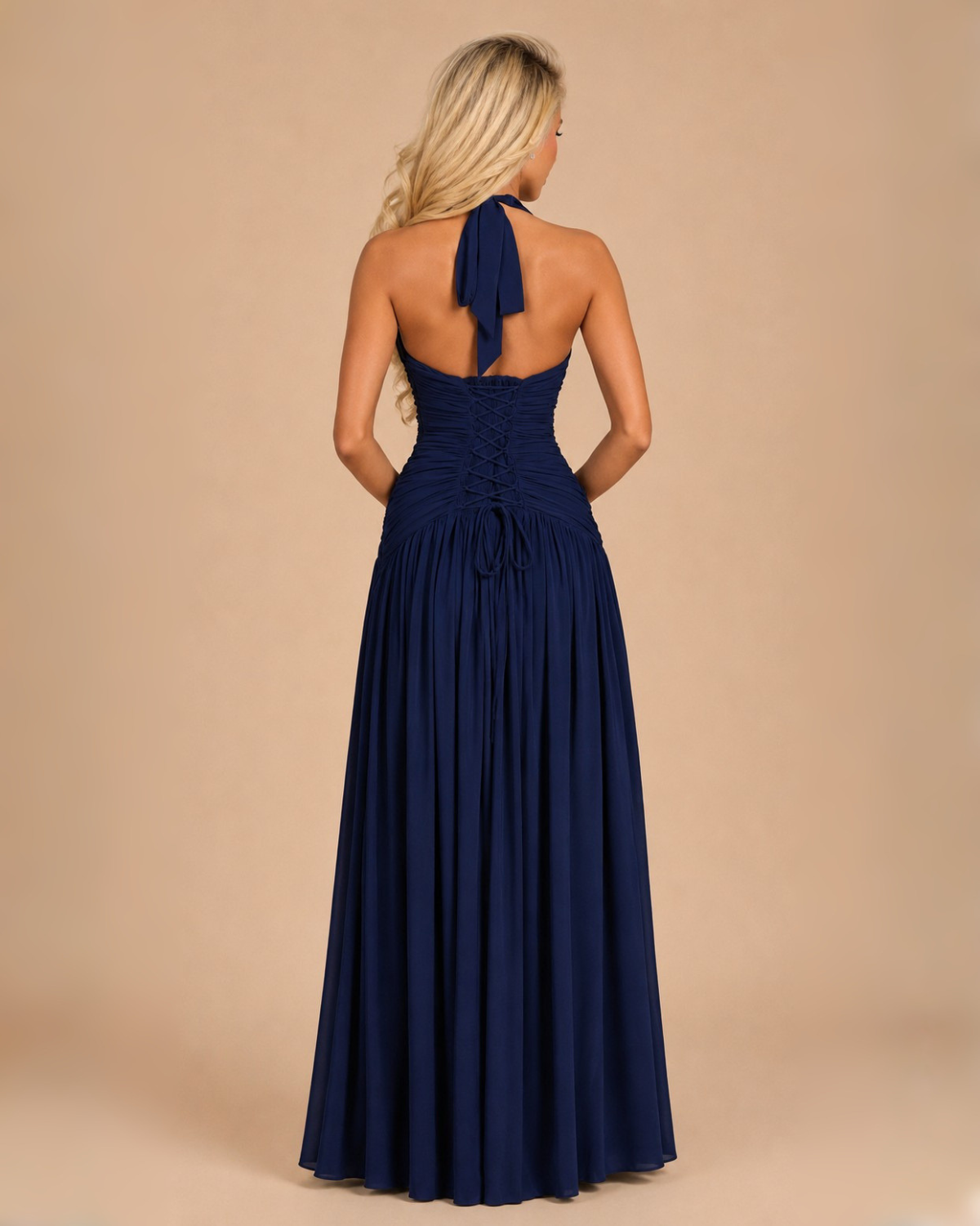 The Kelly Maxi Dress - Navy Blue
