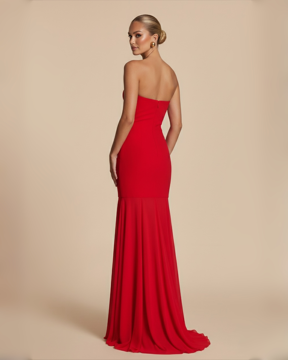 The Danya Maxi Dress - Red