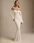 The Lydia Maxi Dress - White