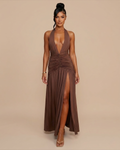 The Grace Maxi Dress - Taupe